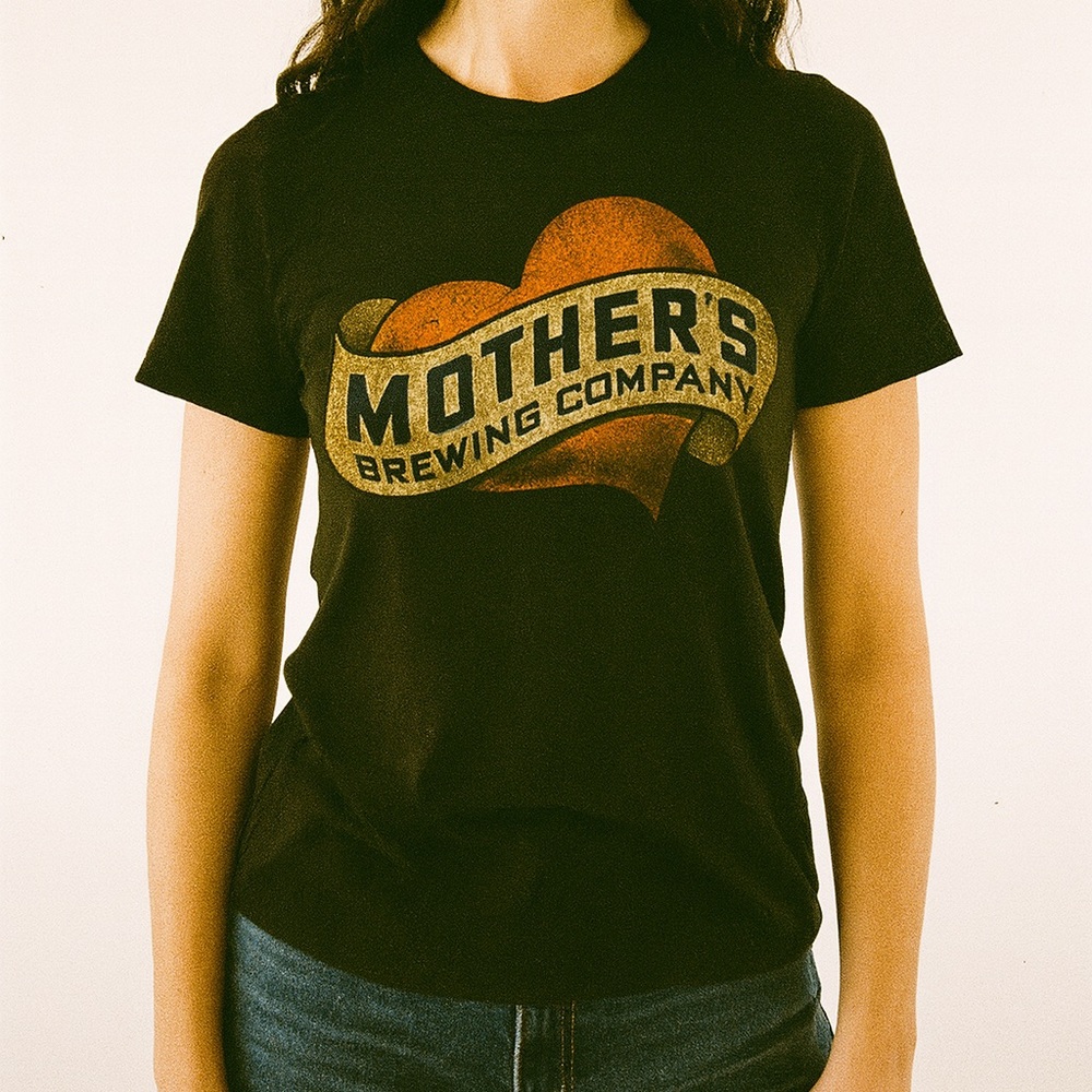 Women’s Mother’s Brewing Company Brand T-Shirt Top L